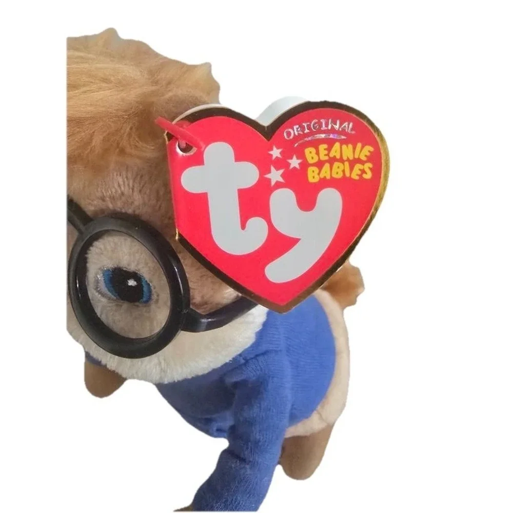 Simon Ty Beanie Babies Plush Alvin And The Chipmunks The Squeakquel 2010 New